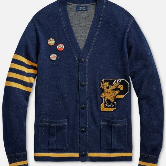 Ralph Lauren Varsity Cardigan - Picture 3 of 3